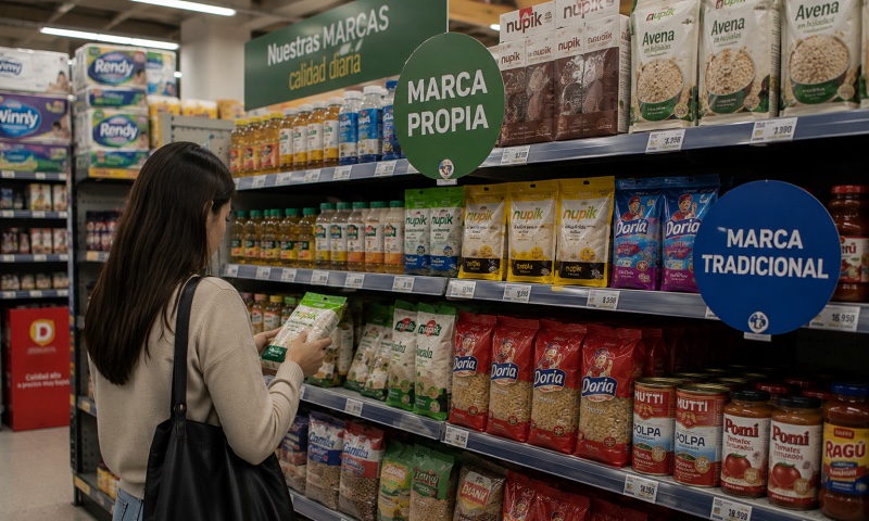 Marcas propias ganan terreno en Colombia: la batalla se define en el punto de venta