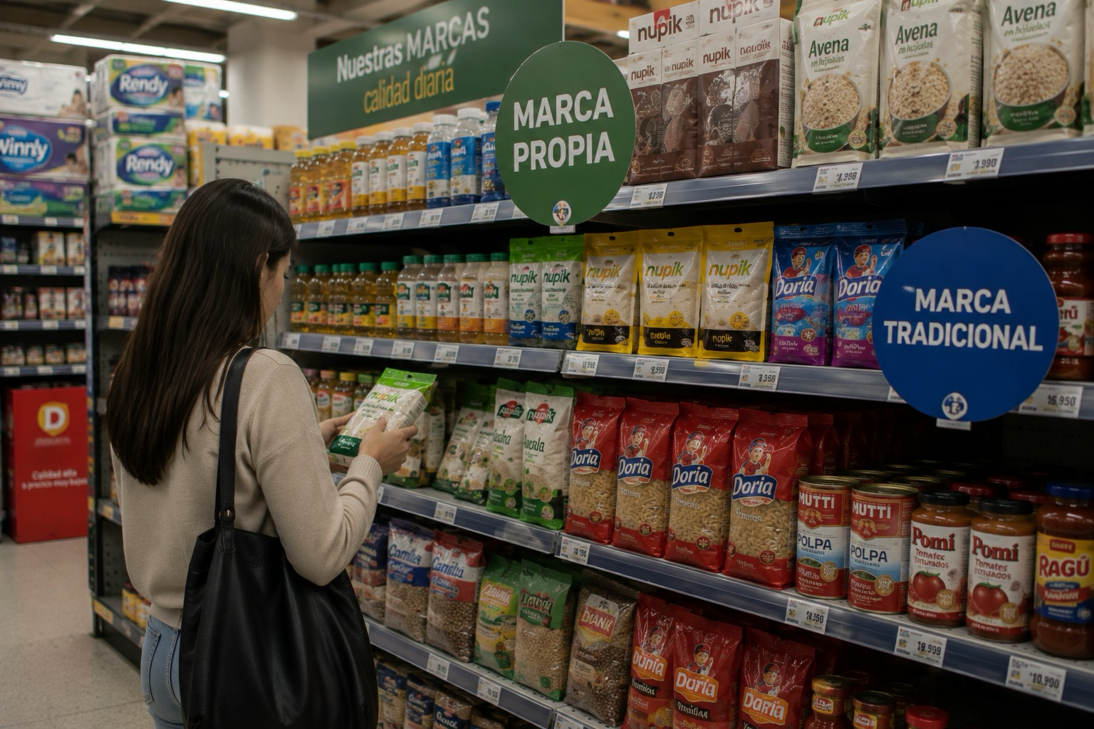 Marcas propias ganan terreno en el retail colombiano transformando el consumo masivo